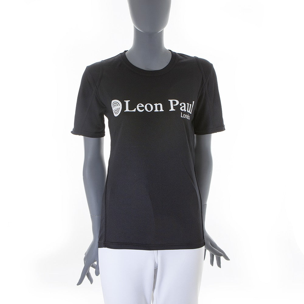 Leon Paul női póló fekete- fehér színben